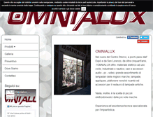 Tablet Screenshot of omnialux-genova.com